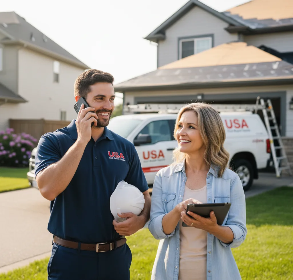 USA Roof Repair Experts customer support in West Palm Beach